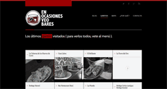 Desktop Screenshot of enocasionesveobares.com