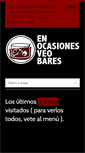 Mobile Screenshot of enocasionesveobares.com